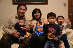孫と集合
